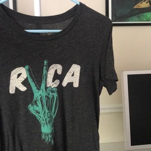 RVCA Skeletal Peace-sign Tee ✌🏼